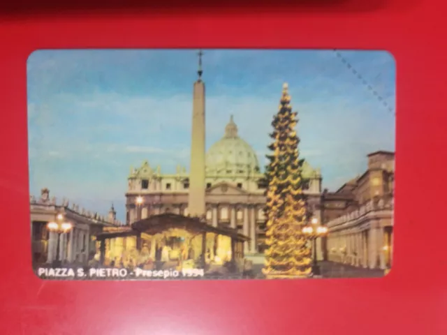 ✳️SCHEDE TELEFONICHE Vaticano SCHEDA CARTA VATICANO VATICAN CITY NUOVA