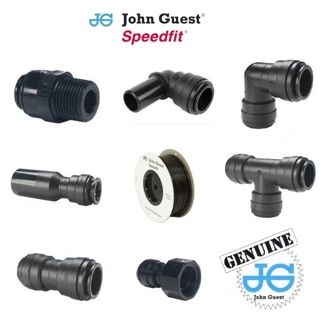 Pneumatique à Clipser Raccord aérien/Eau John Guest Véritable,JG Qualité Premium