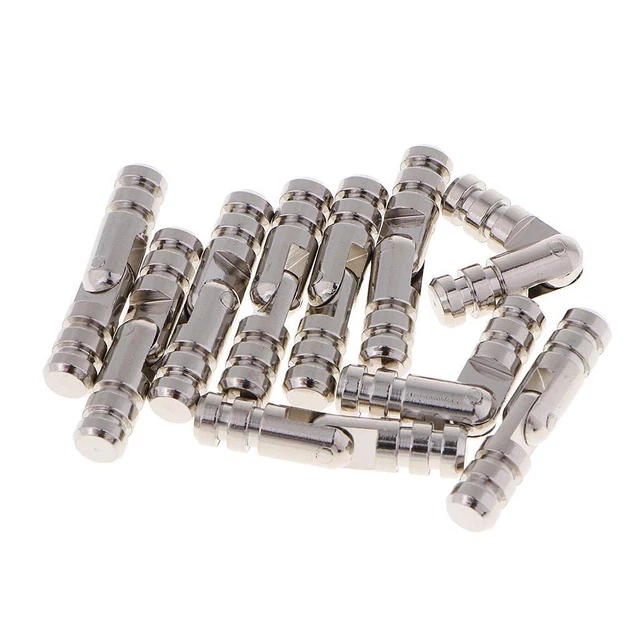 10pcs boîte de cadeau de cuivre de charnière de boîte à bijoux de 2