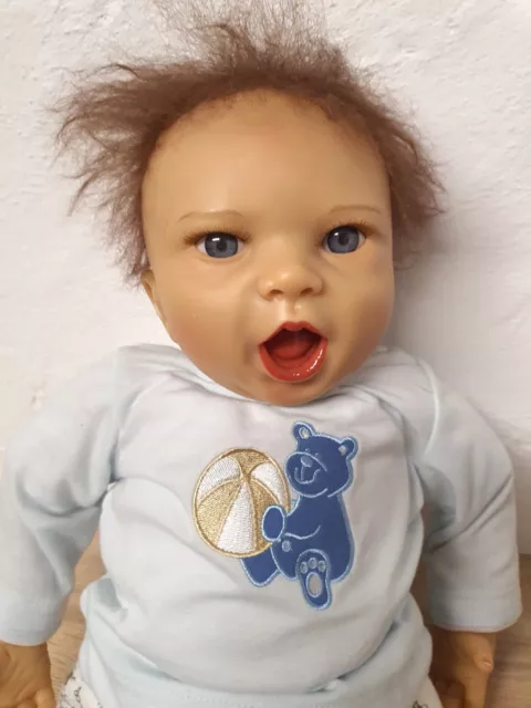 Künstlerpuppe Vinylpuppe Ashton Drake Baby Doll Limited 57 cm Sammler Reborn 2
