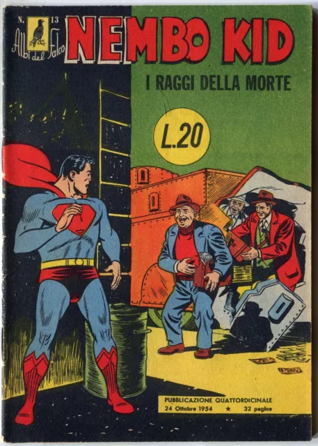 [802] ALBI DEL FALCO NEMBO KID ed. Mondadori 1954 n. 13 stato Edicola