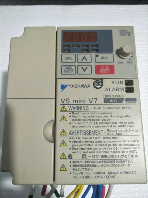 1Pz Usato Yaskawa Cimr-V7Aa21P5 1.5Kw 220V