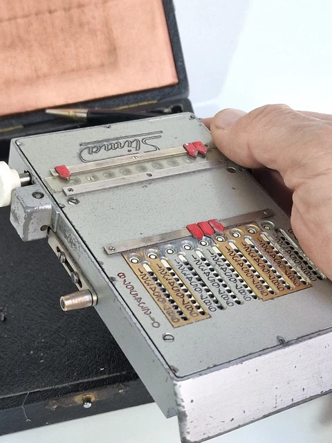 Stima Adding machine, c.1935.