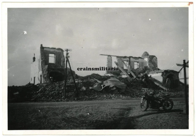 Orig. Foto zerstörtes RAWA MAZOWIECKA Polen 1939