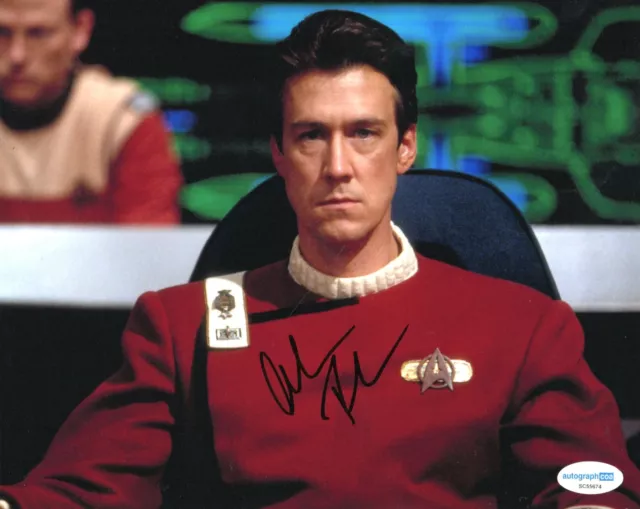 Alan Ruck Signed Star Trek Photo  (2) Also Acoa