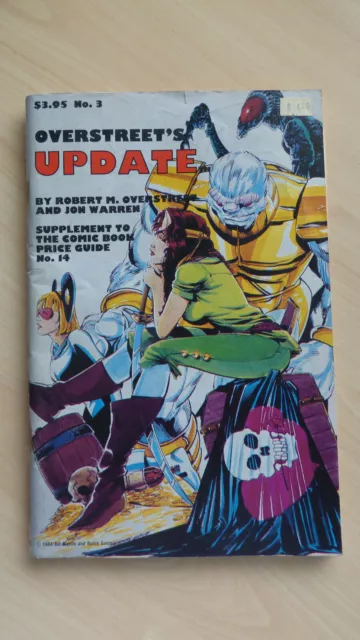 Overstreet's Update #3 Supplement to Comic Book Price Guide #14 1984