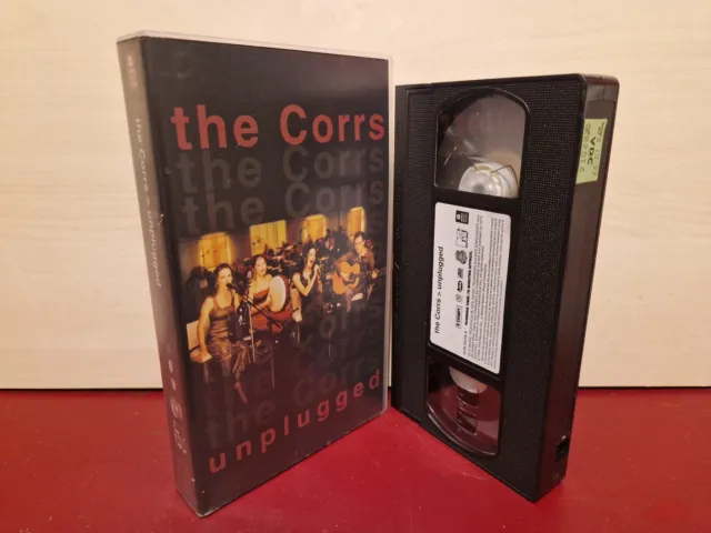 The Corrs Unplugged - PAL VHS Video Tape (H94)