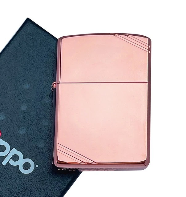 Zippo Oil Lighter 162 Copper Plain Pattern Full Color Print Armor Case Japan