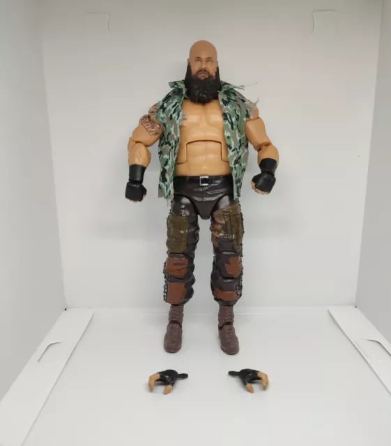 WWE Braun Strowman Elite 87 Mattel Action Figure - Used - Wyatt Family