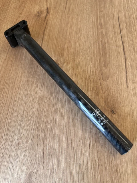 Tige De Selle Campagnolo Vintage 26,6mm X 22cm - Aluminium - Made In Italy