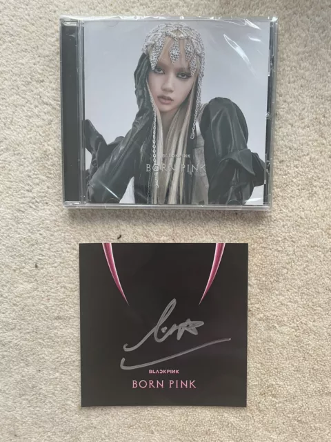 2022 Kpop BLACKPINK Born Pink Album Photo Cards Fanmade Autograph