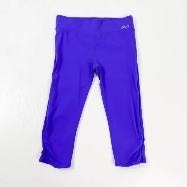 Lorna Jane Active Womens Pant S Purple Cropped Legging Activewear Athleisure