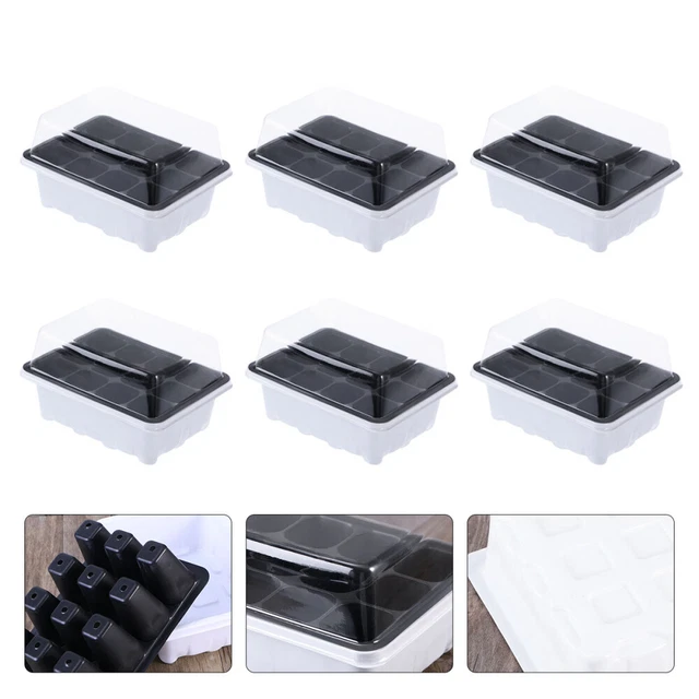 10 Pack -Starter-Kit Gewächshausschalen Für Die Fensterbank Erzeuger Gemüse