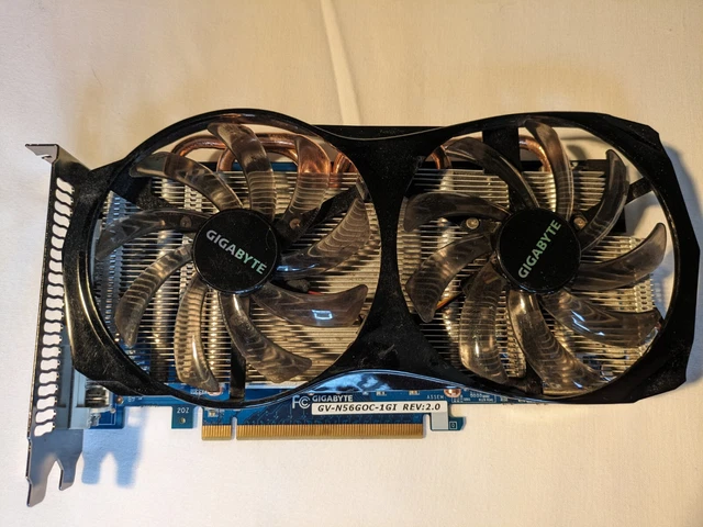 GIGABYTE GEFORCE GTX 560 Ti (1024 MB) (GV-N560OC-1GI) Graphics Card $17 ...