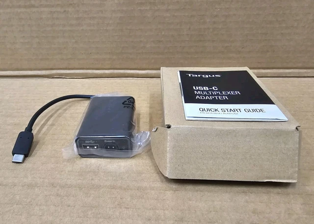 Genuine Targus USB-C Multiplexer Adapter ACA44AUZ For ACP7103 ACP7703 DOCK177 - Foto 2