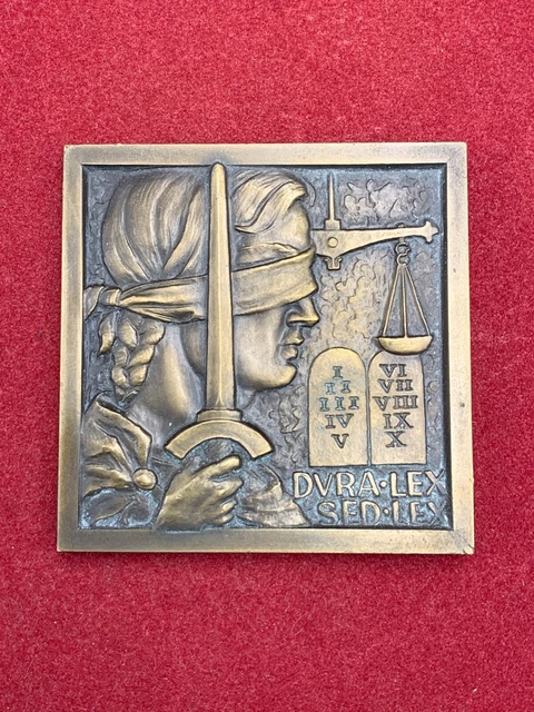 Médaille En Bronze Argenté - Allégorie De La Prospérité Par Rasumny