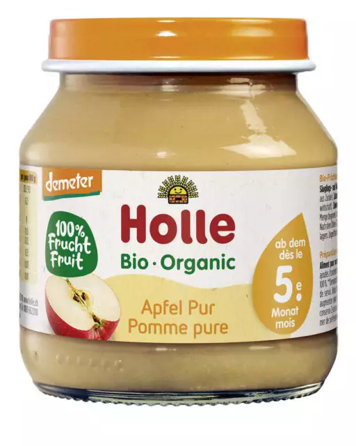 6 x Holle apple, 125g