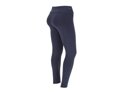 Freddy PANTALONI VITA ALTA DONNA FREDDY  S2WBCP21 B94  W BASIC COTTON BLU NAVY 