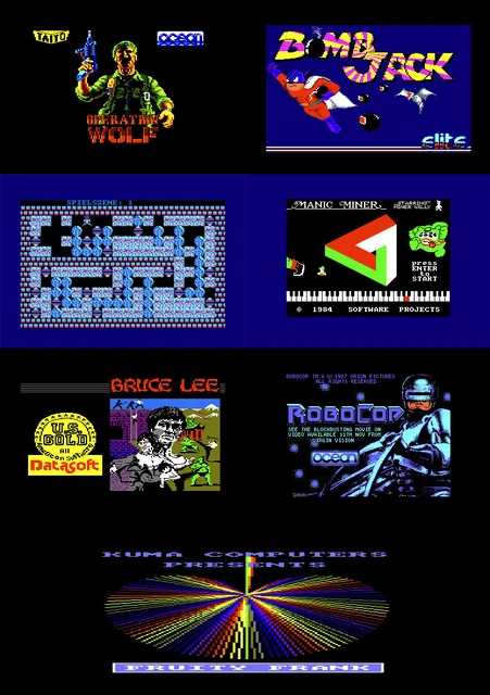 Boite + Notice Seulement** Titan After Burner Wolf R-Type - Amstrad CPC
