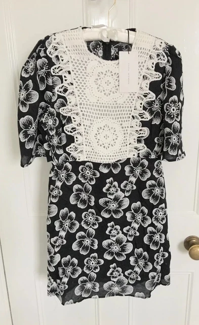 self portrait floral sequin embroidered dress Navy Floral Sequin Midi Dress – self-portrait-EU main image 0