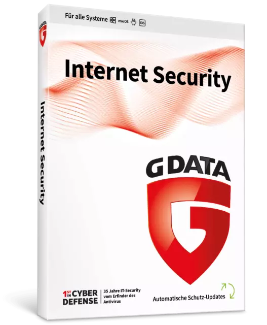 G DATA Internet Security 2024 | 1 - 5 dispositivos, 1 - 3 años | nuevo | descarga instantánea