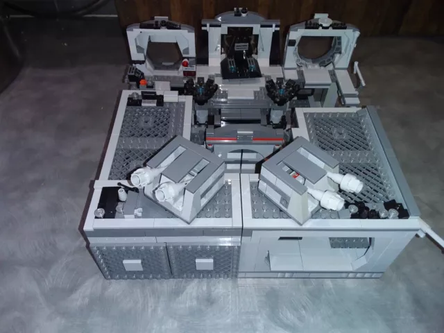 Lego Star Wars Death Star Diorama Moc With Tie Fighter