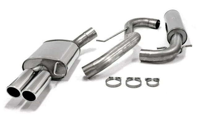 Impianto in acciaio inox TA-Technix 2x80 mm VW Jetta III/Skoda Octavia 1Z berlina/combinazione