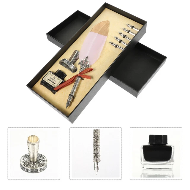 Stylos De Calligraphie Jeu D'encre Stylo Ensemble Costume D'affaires Mariage