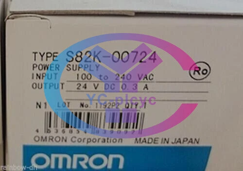 New In Box Omron Plc S82K-00724#C