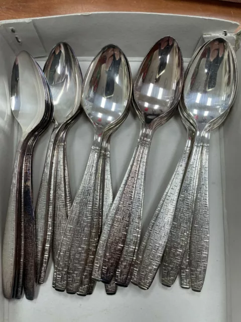 Vintage TWA Trans World Airline Teaspoons International Silver Company