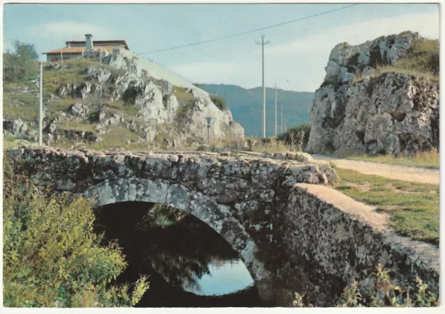 Rocca Di Mezzo - L'aquila - Il Ponticello Dell'amore - Viagg. 1973 -12082-
