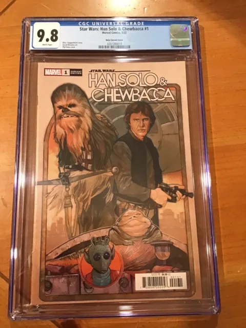 Star Wars: Han Solo & Chewbacca #1 Cgc 9.8 Noto Variant