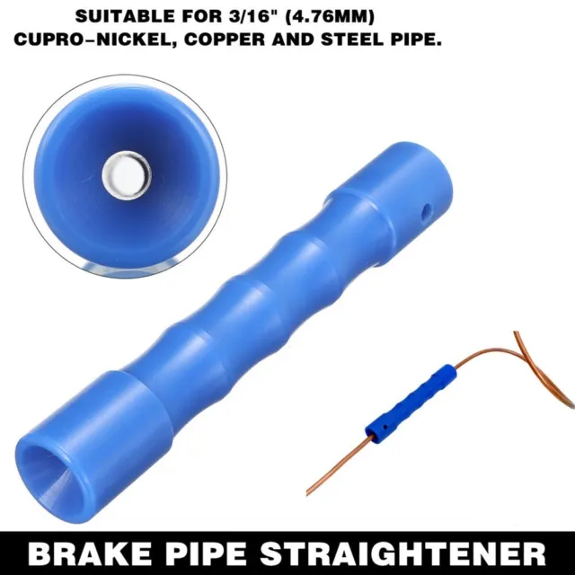 1 Pcs Brake Pipe Straightening Tool Car Brake Pipe Straightener Brake Tube 3/16