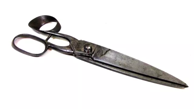 CISEAUX de COUTURE Anciens Acier 1900 Marque DREUMONT Antique Scissors