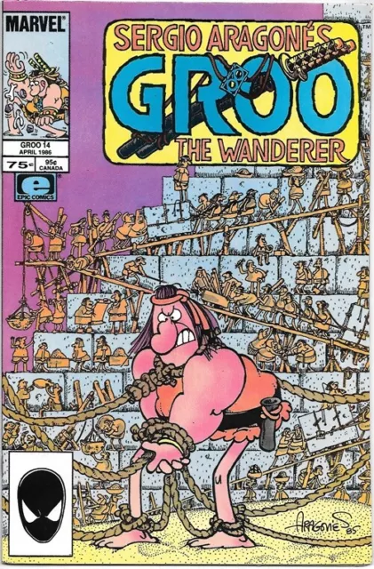 Groo the Wanderer Comic Book #14 Marvel Comics 1986 VERY HIGH GRADE UNREAD NEW