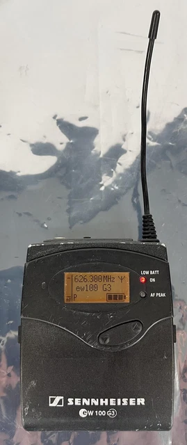 SENNHEISER SK 100 G3 EW 100 G3 Bodypack Transmitter 626-668 MHz - B GRADE