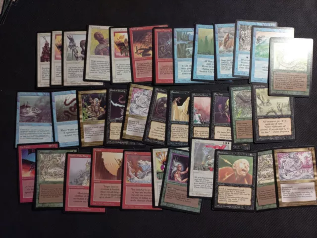 Lot 35 The Dark Cards NM EX+ 1994 !!! MTG Vintage old school magic.