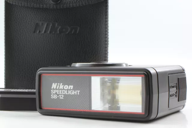 [MINT  w/Case]  Nikon SB-12 Speedlight Shoe Mount TTL Flash for F3 HP From JAPAN