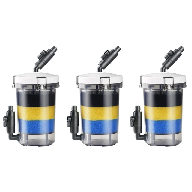 3 PC Fish Aquarium Filter Water Pump Submersible Grass Tank