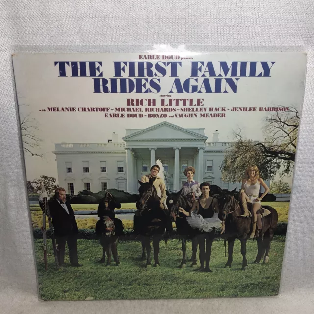 The First Family Rides Again (1981) Vinyl LP • Rich Little, Ronald Reagan