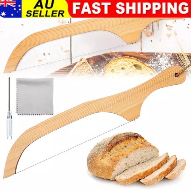 DIY Bread slicer, Fiddle Bow Bread Knife Sourdough Cutter Bread Cutting Tool