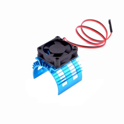 RC DOPPIA VENTOLA MOTORE 36mm 1/8 1/10 brushless-brushed RADIATORE 3650 540 550 6v 