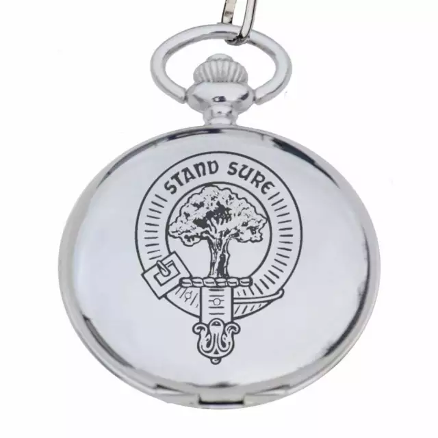 Art Pewter Smith Clan Crest Pocket Watch PW-C100B