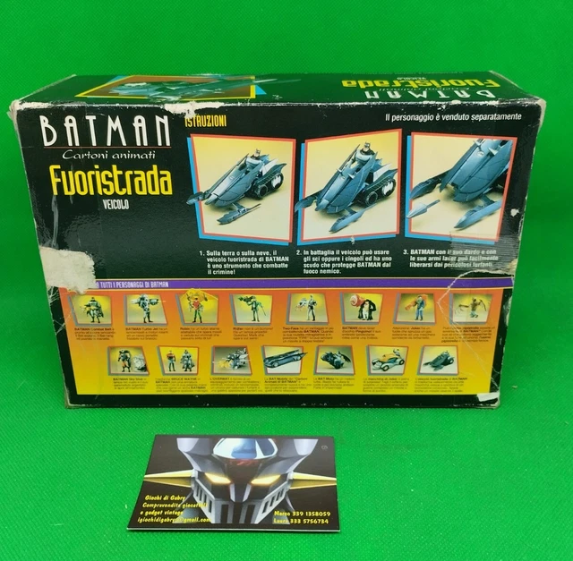 BATMAN THE ANIMATED SERIES B.A.T.V. Off-Road Cartoon Box ITA, NEW MIB £ ...