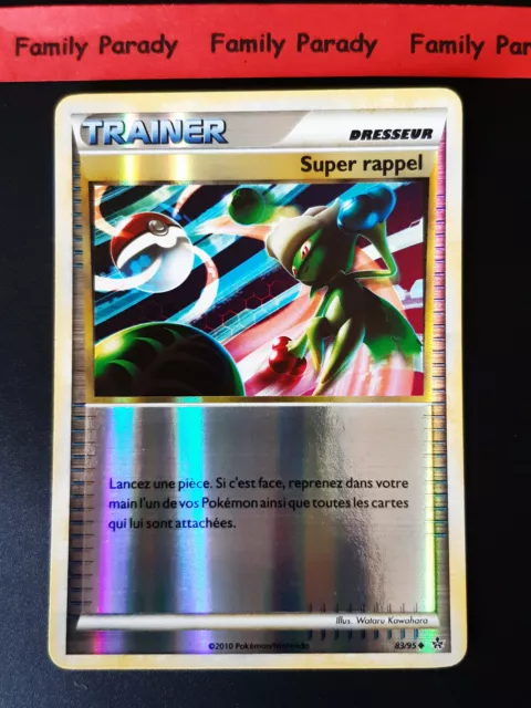 Super Reminder REVERSE 83/95 Pokemon HS Card Unlocking Fr