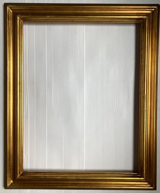 ANTIQUE ITALIAN SPANISH Style Inverted Profile Frame Gold ~~ 8F 10F ...