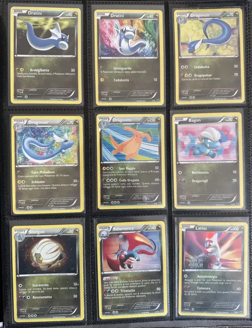 Pokemon Set Completo 20/20 Tesoro dei Draghi  Italiano Nintendo Rayquaza Latias