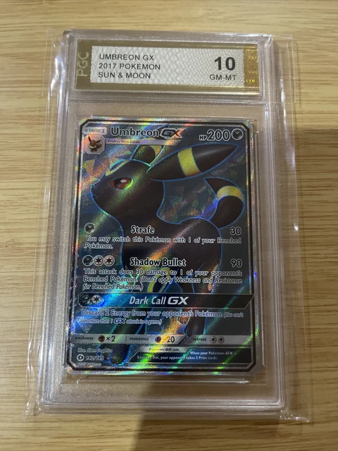 Pokémon Karte Umbron GX 142/149 Sonne & Mond PGC 10