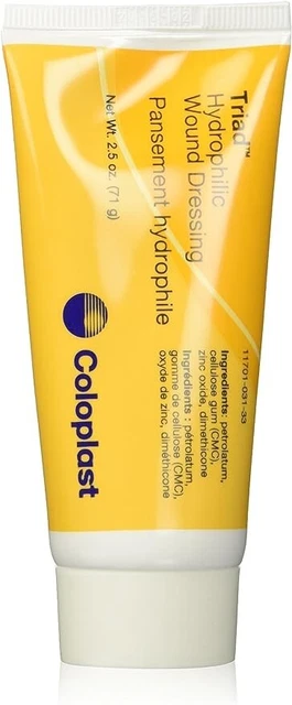 Coloplast Triad Hydrophilic Wound Dressing Paste #1967 6 oz