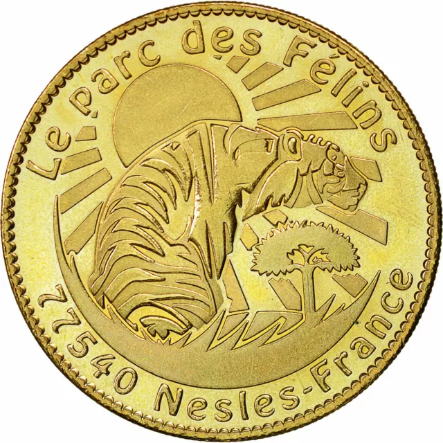 [#520764] France, Token, Touristic token, Nesles - Le parc des félins, 2010, Art